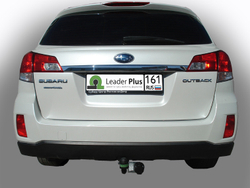 Фаркоп(прицепное) Лидер-Плюс для SUBARU OUTBACK (ВМ) (универсал) 2009 - 2014 г.в.(паспорт и сертификат в комплекте)(без электрики)S307-A