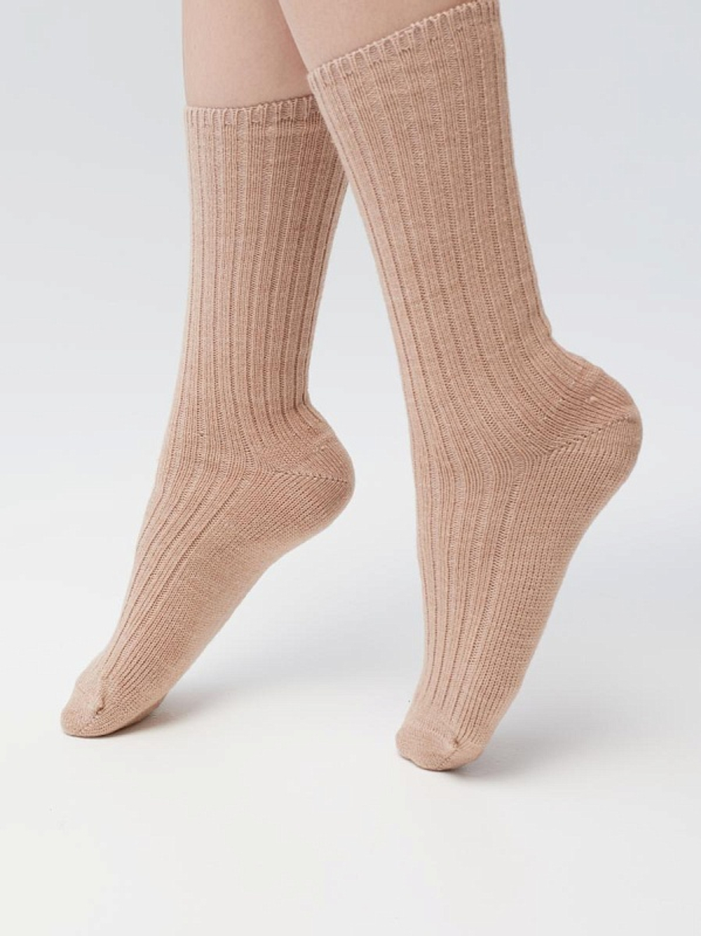 Носки женские Н259-08 бежевые