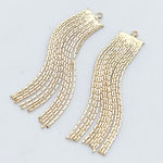 Подвеска Кисточка, цвет золото, размер 47*9 мм, цена за набор 2 шт