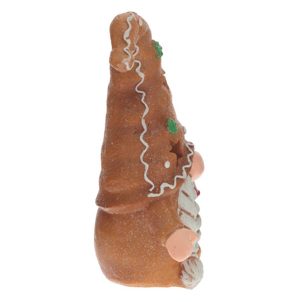 GAEM Фигурка декоративная с подсветкой "Пряничный Гном", L13 W8,5 H19,5 см, 2в. (LR44 2 шт)