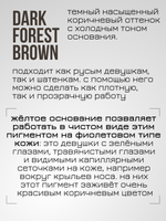 Пигмент для татуажа бровей Permablend "Dark Forest Brown"