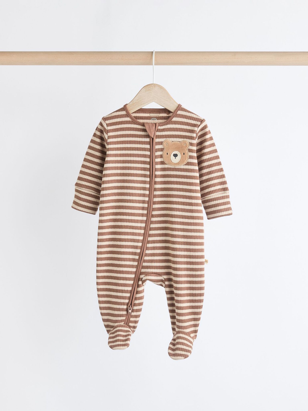 Комбинезон / Cлип для малышей Next 935-776, 5 шт., Светло-коричневый, Коричневый