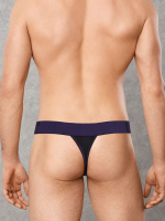 Мужские трусы-стринги Doreanse Ribbed Modal (Размер: S) (Цвет: черный)