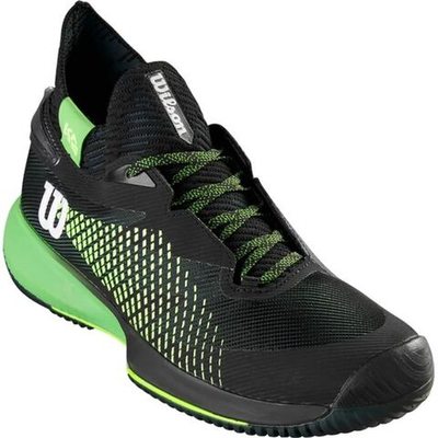 Теннисные кроссовки Wilson Kaos Rapide SFT - black/green/green - Black Green