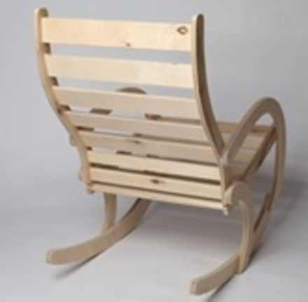 Венеция (КемпингГрупп) Кресло-качалка (массив)