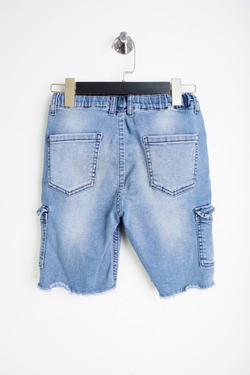 Шорты джинсовые, маркировка 134, визуально на 9 лет