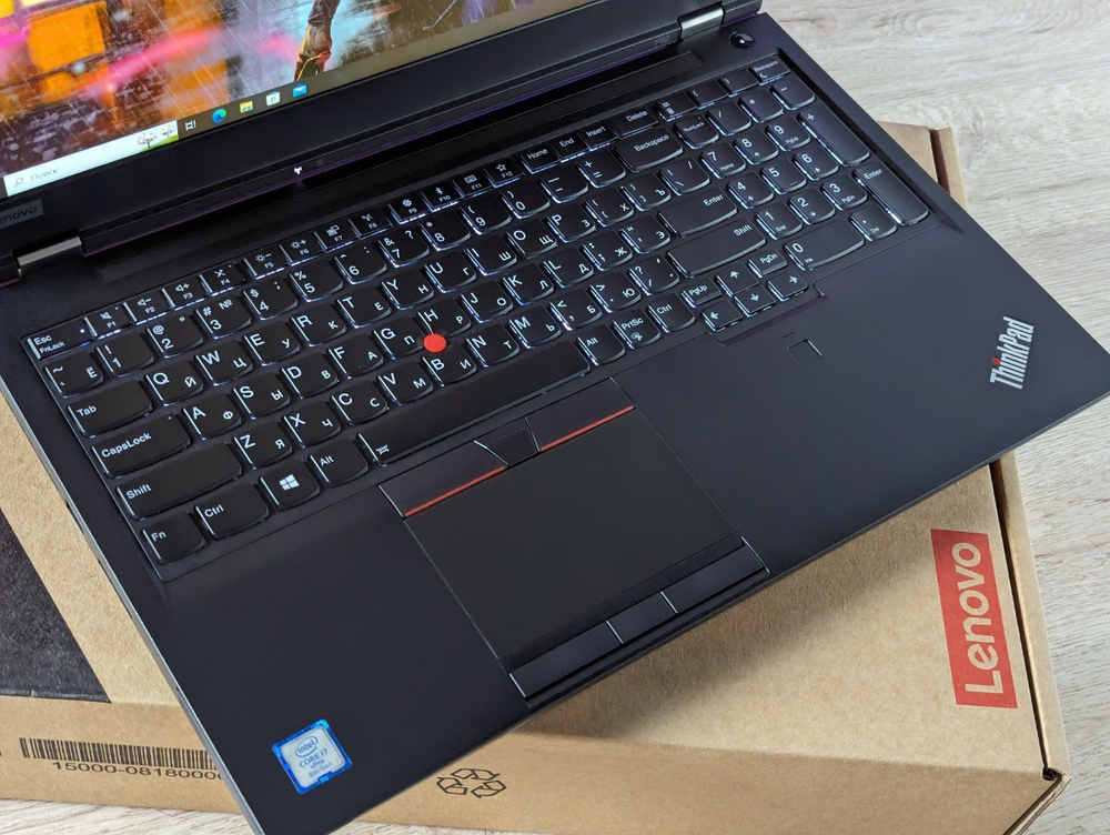 Ноутбук Lenovo ThinkPad P52, core i7-8850H, 15,6" FHD IPS, NVIDIA Quadro P3200 6Gb, Win 10 pro