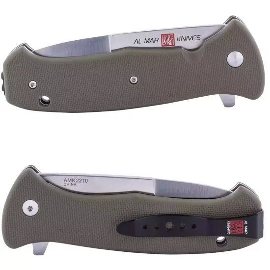 Складной нож Al Mar S.E.R.E. AL/AMK2210 c клинком из стали 8Cr13MoV, рукоять FRN