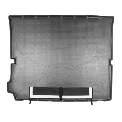 Коврик в багажник Norplast/Unidec для Peugeot 5008 (2017-) Черный,сложенный 3 ряд, полиуретан, арт.NPA00-T64-530-AP