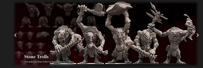Rockgut Troggoths / Stone Trolls