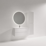 Тумба подвесная SANCOS Snob R 890х390х500, c двумя ящиками оснащенными доводчиками, Bianco, арт.SNR90/39W