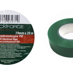 Лента изоляционная ПВХ 19мм x 20м (зеленая) RockForce##Rock FORCE RF-130G