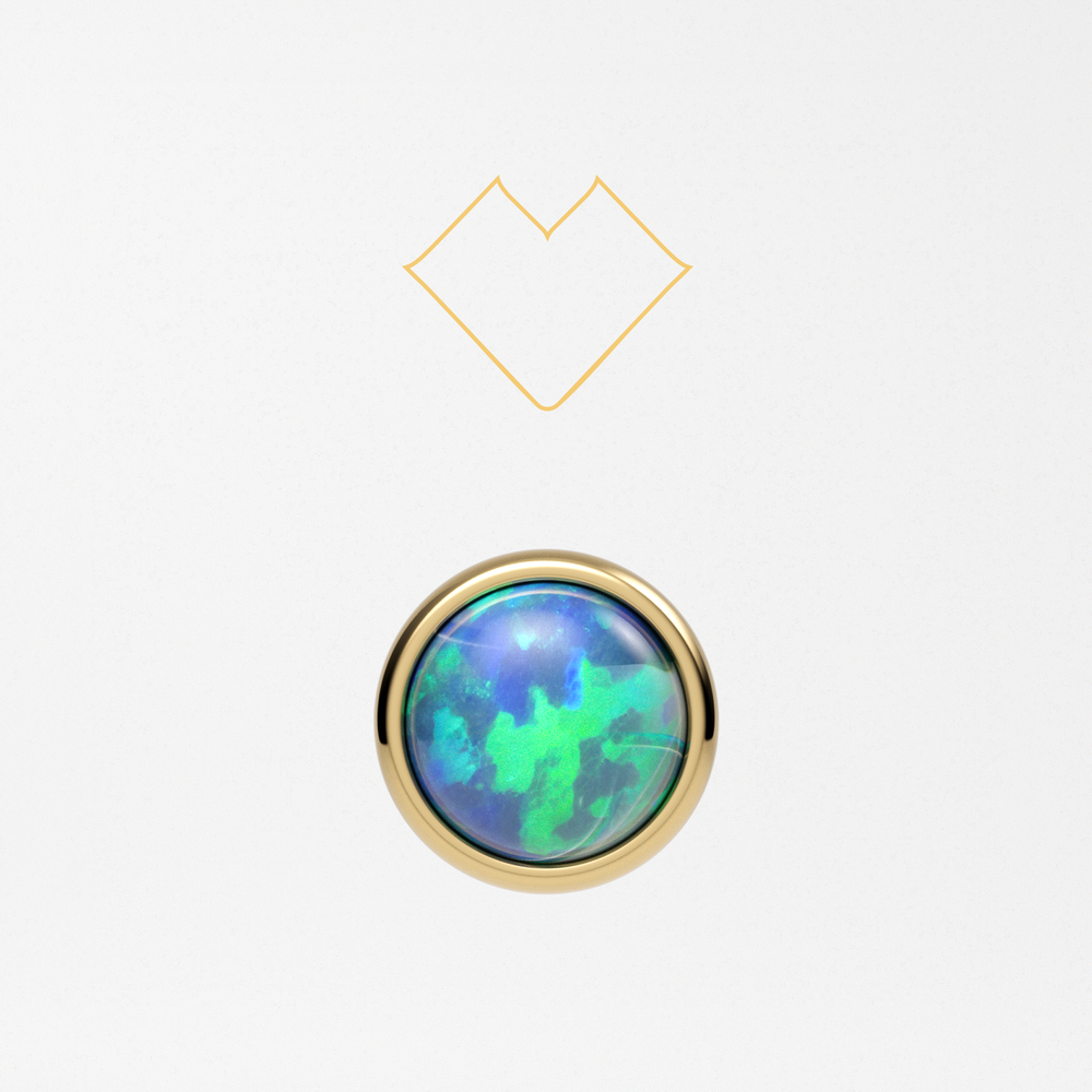 Cab tops with synthetic opal NOVIZIO