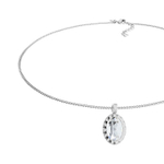 Колье Qudo TIVOLA UNICA big (S/P) Crystal 3cm 420500