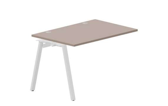 стол Arena 1180х780х750мм (2 громмета) - приставной элемент