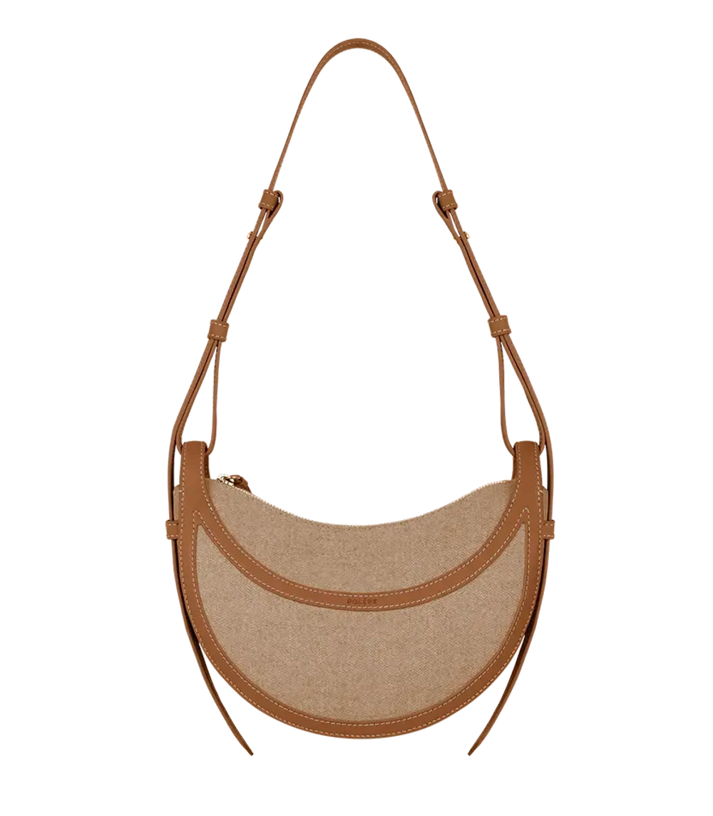 POLENE СУМКА NUMERO DIX, ЦВЕТ ВЕРБЛЮЖЬЕЙ ШЕРСТИ