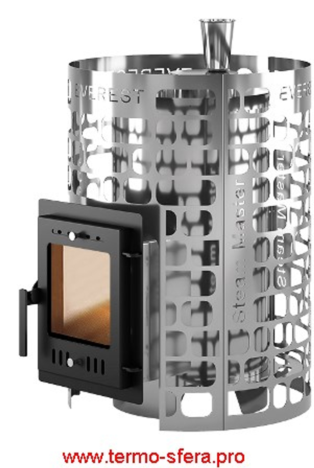 Печь для бани Эверест "Steam Master" 18 INOX (210М) б/в