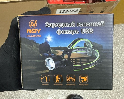 Фонарик наголову HY-A22-P99  A22 А22