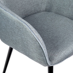 Стул Frida серо-синяя рогожка