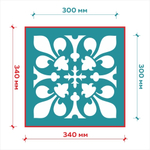 Клеевой трафарет 011