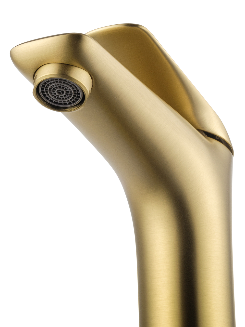 Смеситель для раковины WONZON & WOGHAND Elbe, Брашированное золото (WW-A41222-BG)