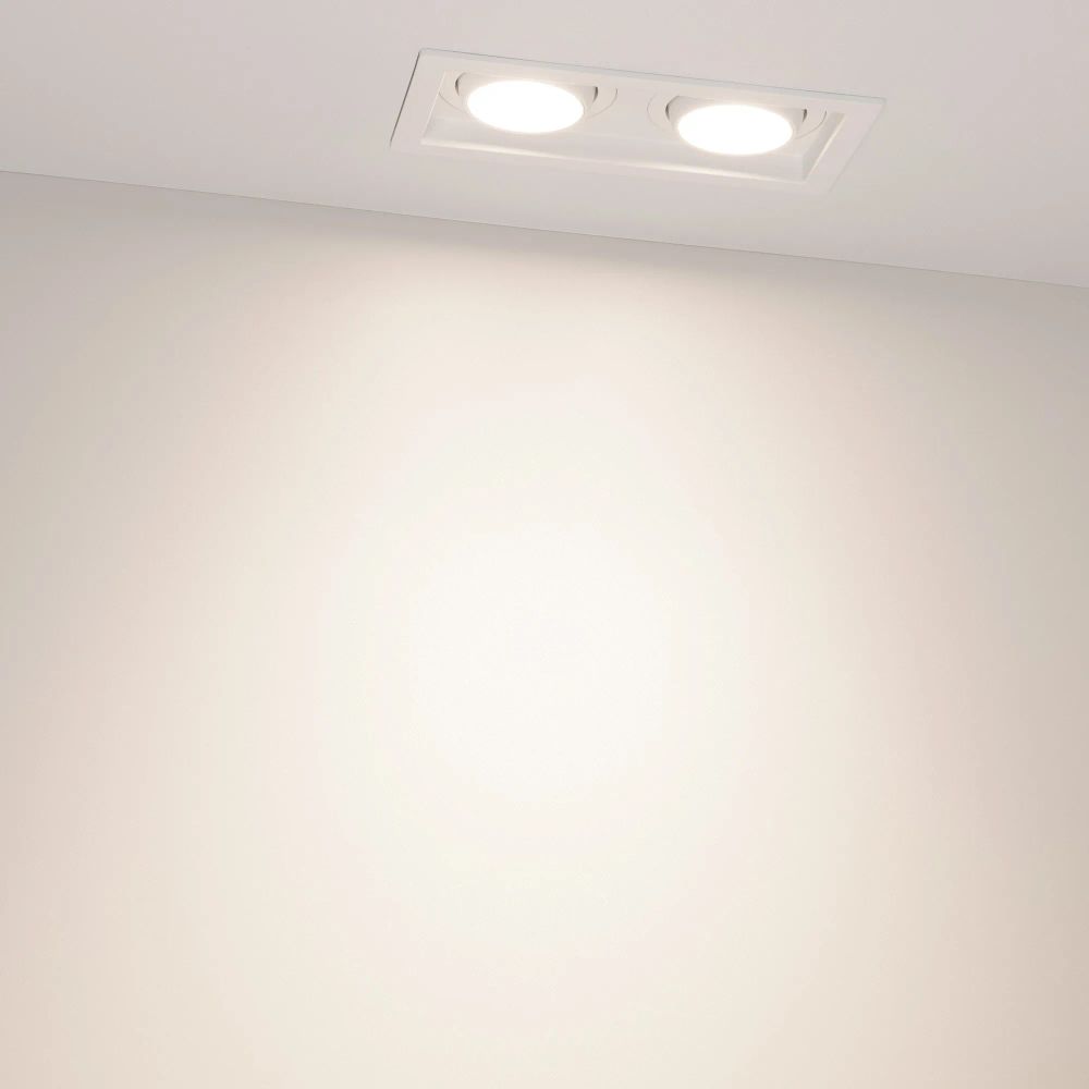 Светильник MS-VORTEX-BUILT-S170x90-2x12W Day4000 (WH-WH, 40 deg, 230V) (Arlight, IP20 Металл, 5 лет) 057771