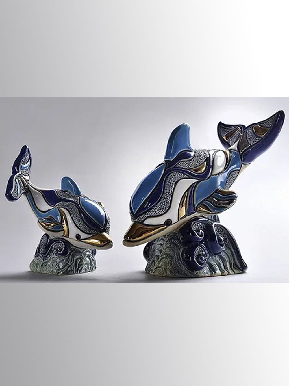De Rosa Rinconada Статуэтка керамическая Дельфин