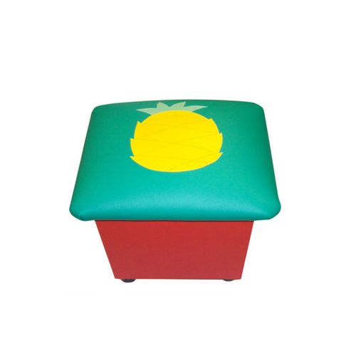 Пуфик с аппликацией Ананас