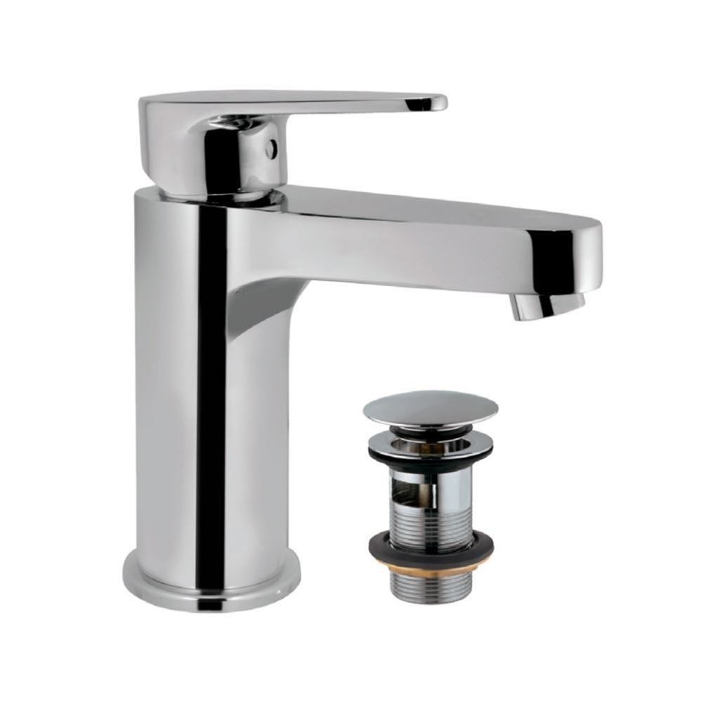 Jaquar, Смеситель для раковины Vignette Prime, 1-рычаж., Хром VGP-CHR-81011BCLW