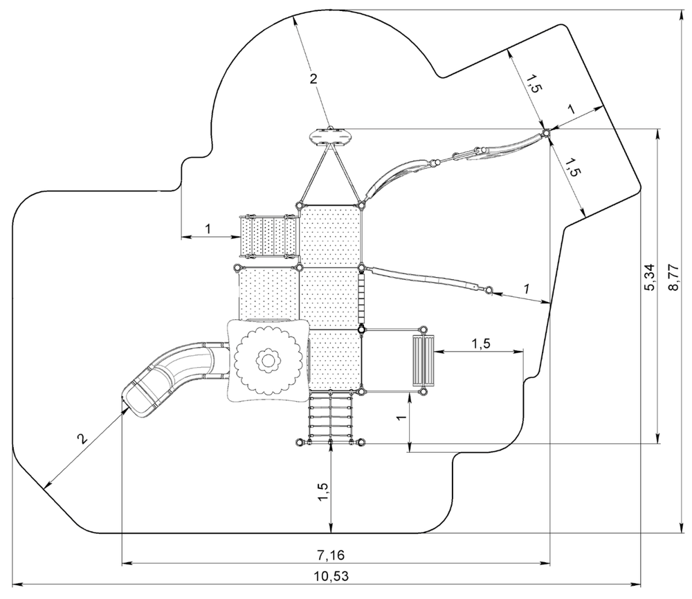 Детский городок Тенерифе ДГ008.3