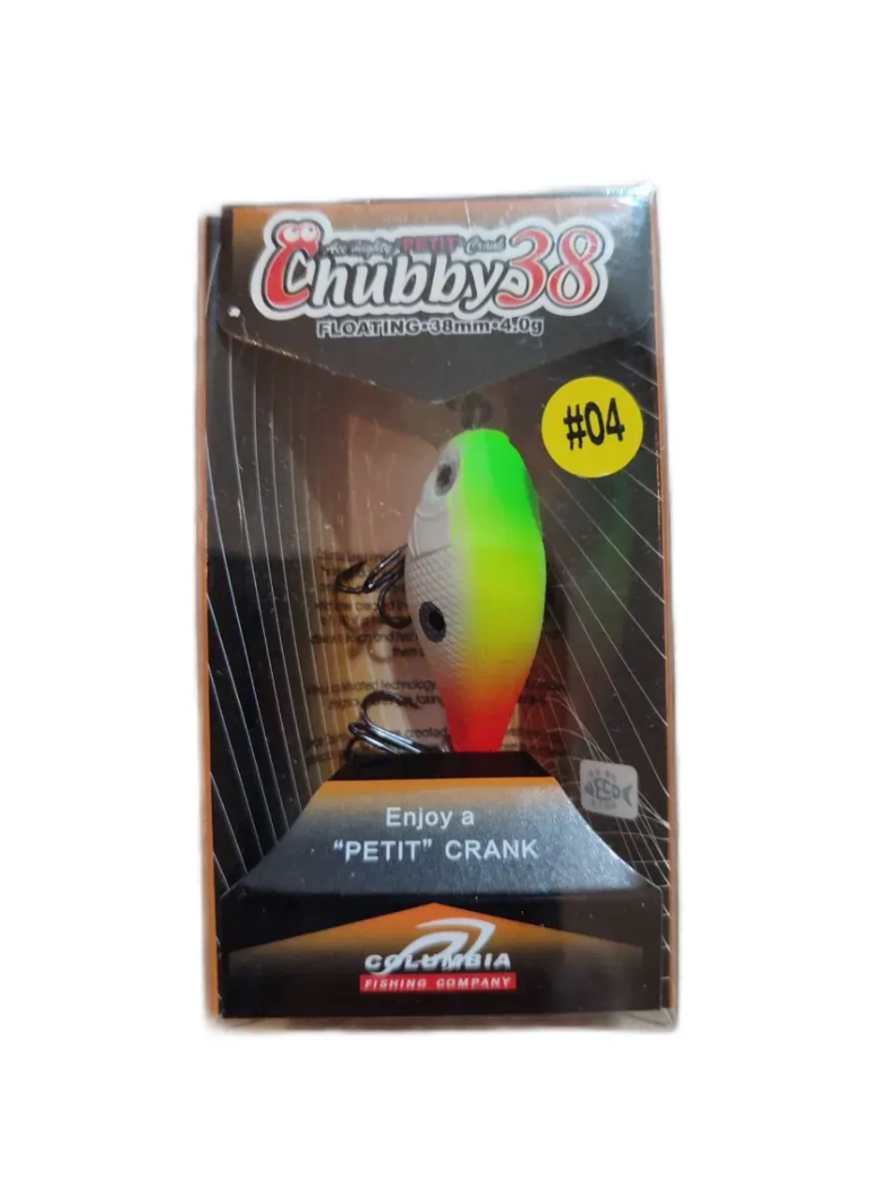 Воблер Columbia Chubby 38F