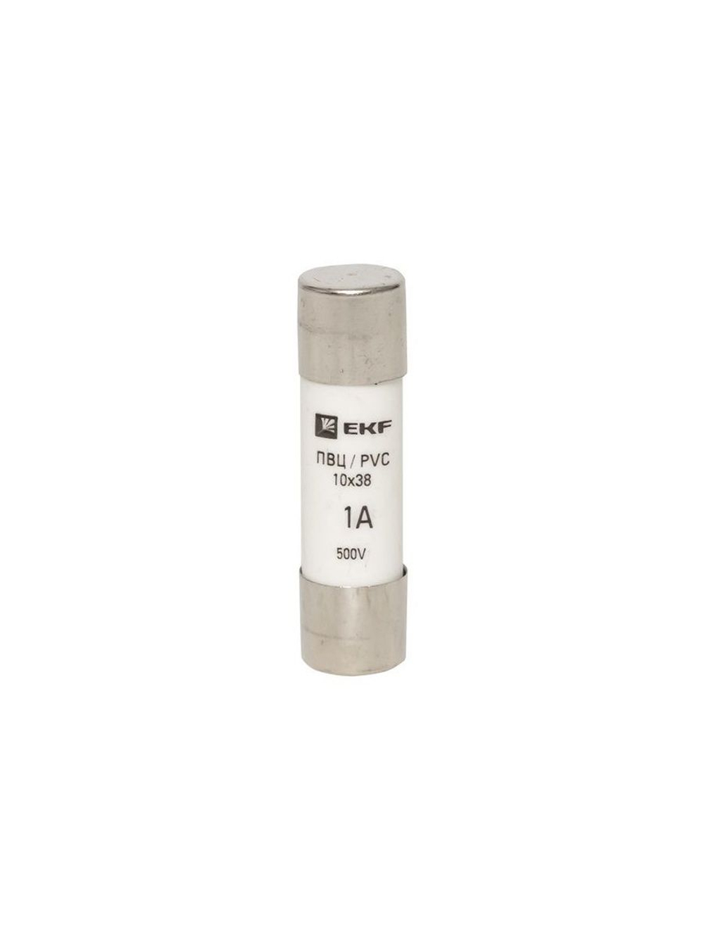 Вставка плавкая цилиндрическая ПВЦ 10х38 1А EKF pvc-10x38-1