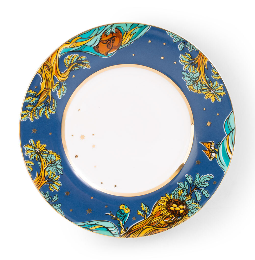 Чашка с блюдцем 250 мл, форма Идиллия, рисунок Конек-горбунок день, арт. 81.33382.00.1