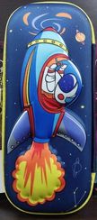 Penal / Пенал/ Pencil case/Pencil bag ( rocket )