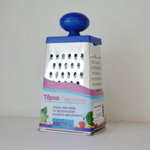 Терка универсальная 4-грани с пластмассовой круглой ручкой в сервисной упаковке 11х8,5х22см КМ01.000.04