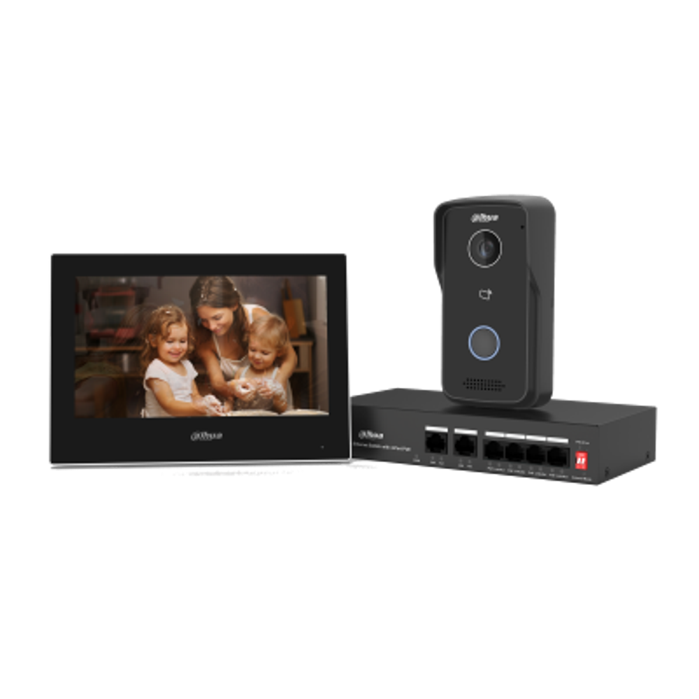 Комплект IP видеодомофона Dahua DHI-KTP03