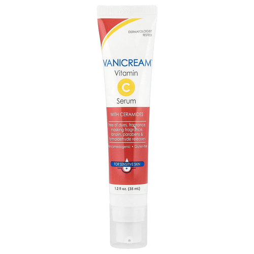 Vanicream, сыворотка с витамином C и керамидами, для чувствительной кожи, 35 мл (1,2 жидк. унции)