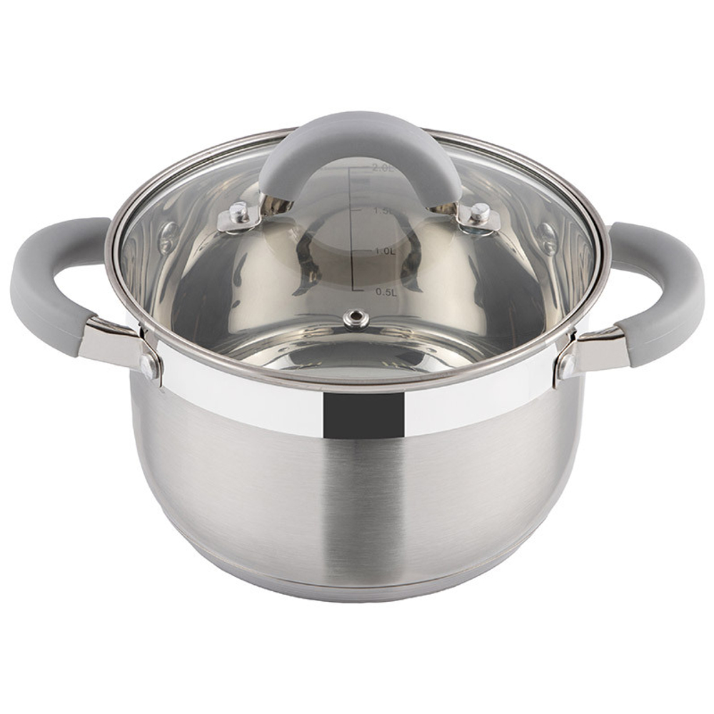 Кастрюля из нерж.стали Mallony Felicita (2.9л)