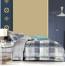 Постельное белье ZEPHYR HOME 1.5 Полуторка Сатин желтые тюльпаны