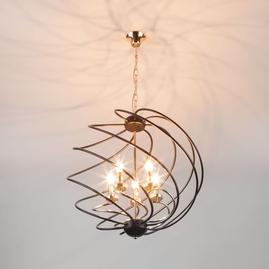 60105/5 / подвесной светильник / черный