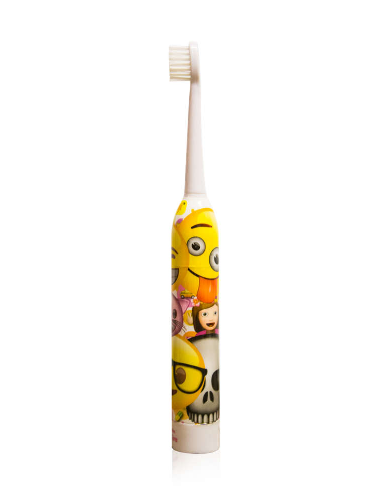 Электрическая зубная щетка мягкая Brush Buddies Emoji, Electric Toothbrush США