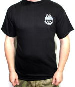 Футболка черная Военная Разведка