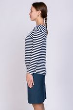 Тельняшка  сувенирная женская (темно-синие полосы)