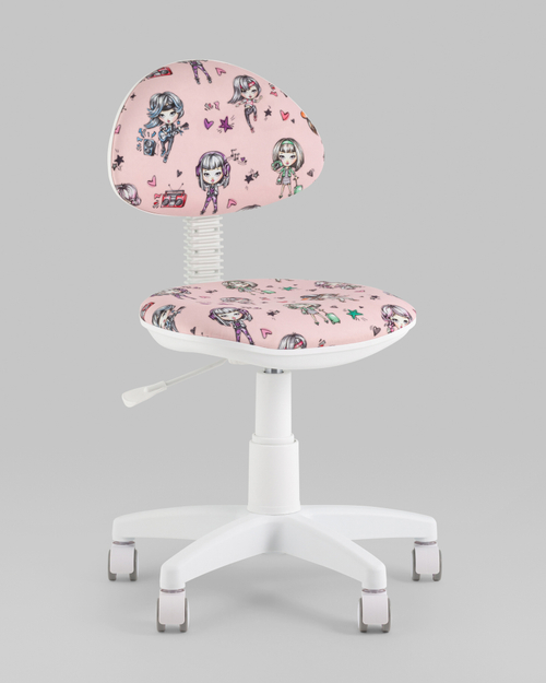 Кресло компьютерное детское УМКА Girls пластик белый