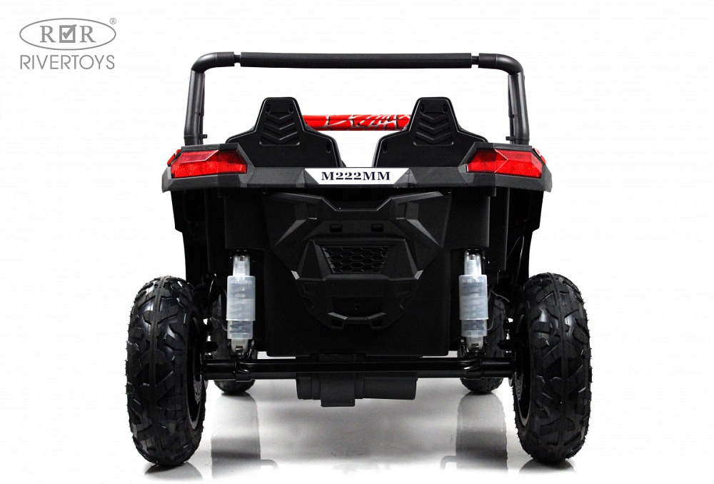 Детский электромобиль RiverToys M222MM красный