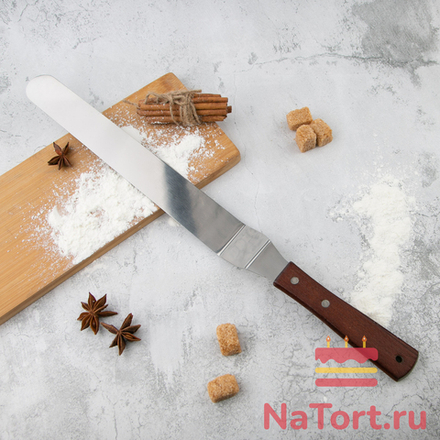 Лопатка кондитерская изогнутая 42 см