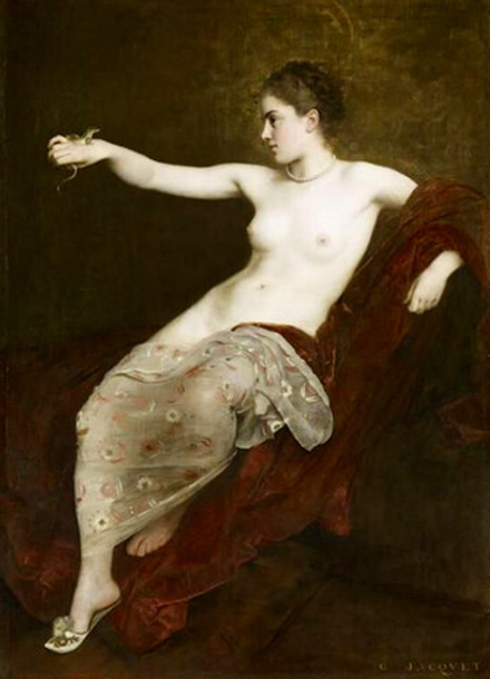 Gustave Jean Jacquet (1846-1909) - эротическое искусство французского художника
