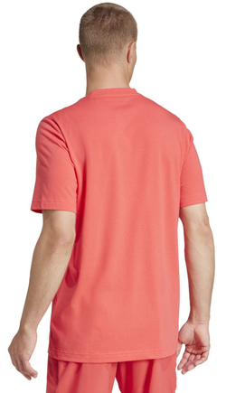 Мужская теннисная футболка Adidas Tennis Logo Graphic - красный