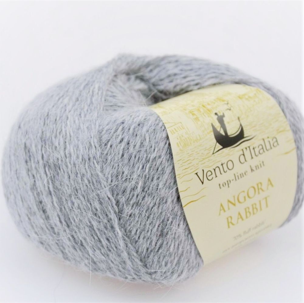 Пряжа для вязания Angora Rabbit 11 Серый меланж