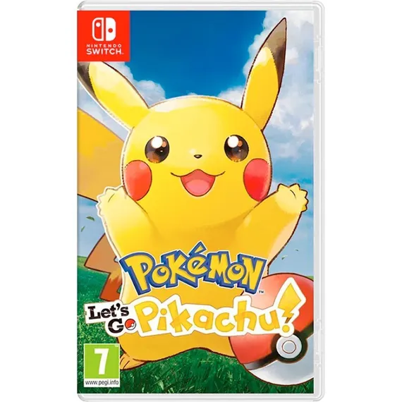 Pokemon: Let's Go Pikachu! (Nintendo Switch, Английская версия, Б/У)